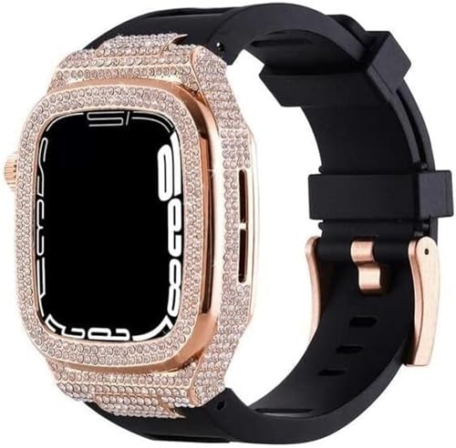 SNHHNSW Luxus Diamond Face Watch Cover Gummi -Uhr -Gurt SNHHNSW Luxus Diamond Face Watch Cover Gummi -Uhr -Gurt von SNHHNSW