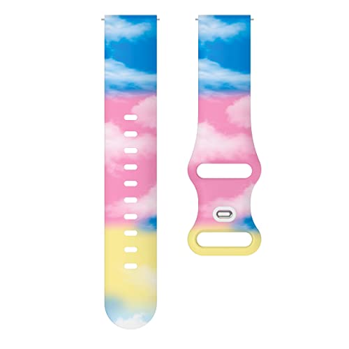 SNHHNSW Neues 20 -mm -Smartwatch -Riemen für Move Sport/Style/Luxe Silicon Watchband für Venu 2 Plus 2plus SQ Vivoactive 3 3T Armband von SNHHNSW