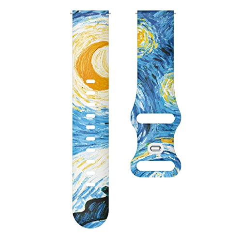 SNHHNSW Neues 20 -mm -Smartwatch -Riemen für Move Sport/Style/Luxe Silicon Watchband für Venu 2 Plus 2plus SQ Vivoactive 3 3T Armband von SNHHNSW