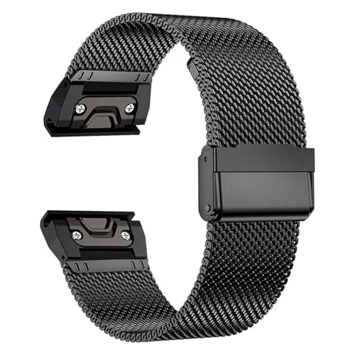 SNHHNSW Schnellanpassung Armband von 20 mm, 26 mm, 22 mm, Fenix ​​7s 7x 7 Pro Fenix ​​6s 6x 6 5s 5x Tactix 7 Forerunner 965 955 Enduro, Watch -Armbänder in Edelstahl in Edelstahl von SNHHNSW