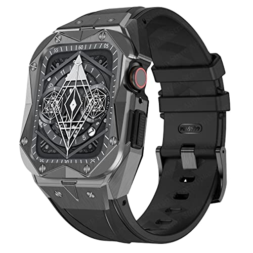 SNHHNSW Silicon Watch Band Metal Watch Case Frame Protective Stoßfängerabdeckung SNHHNSW Silicon Watch Band Metal Watch Case Frame Protective Stoßfängerabdeckung von SNHHNSW