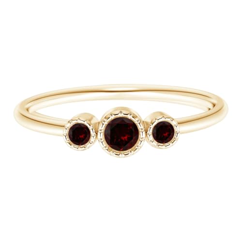 SNHHNSW Verlobungsring für Frauen, personalisierter blauer Sapphire/Ruby/Opal/Ruby/Amethyst/Peridot/Blue Topaz 10K 14K Frauen Ehering von SNHHNSW