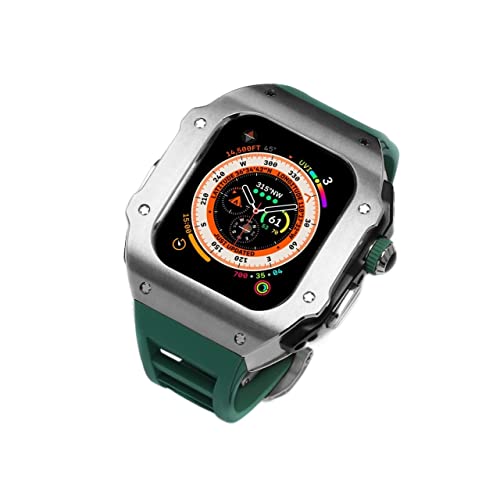SNHHNSW Watch Band Modification Kit , für 8 Ultra 49mm Edelstahl -Hülle Gummi -Uhrenband , für das IWATCH 8 -Serie -Upgrade Ersetzen Sie das Uhrengurt Ersetzen SNHHNSW Watch Band Modification Kit , für 8 Ultra 49mm Edelstahl -Hülle Gummi -Uhrenband , für das IWATCH 8 -Serie -Upgrade Ersetzen Sie das Uhrengurt Ersetzen von SNHHNSW