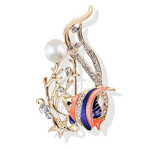 Süße Brosche Männer Frauen stürzen Modetierbroschen Stift Rassonstones Kleidung Accessoires Geburtstag Corsage Schmuck Schmuck von SNHHNSW