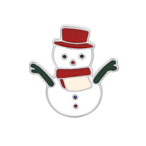 Weihnachtsbrosche Stifte Schneemann Schneeflocken Weihnachtsmann Weihnachtsbaum Elch Form Brustwolke Frauen Frauen Frauen Frohe Weihnachten Schmuck Schmuck von SNHHNSW
