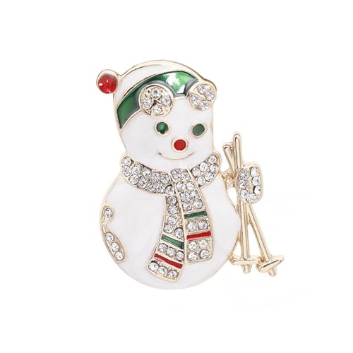 Weihnachtsbrosche Stifte Schneemann Schneeflocken Weihnachtsmann Weihnachtsbaum Elch Form Brustwolke Frauen Frauen Frauen Frohe Weihnachten Schmuck Schmuck von SNHHNSW
