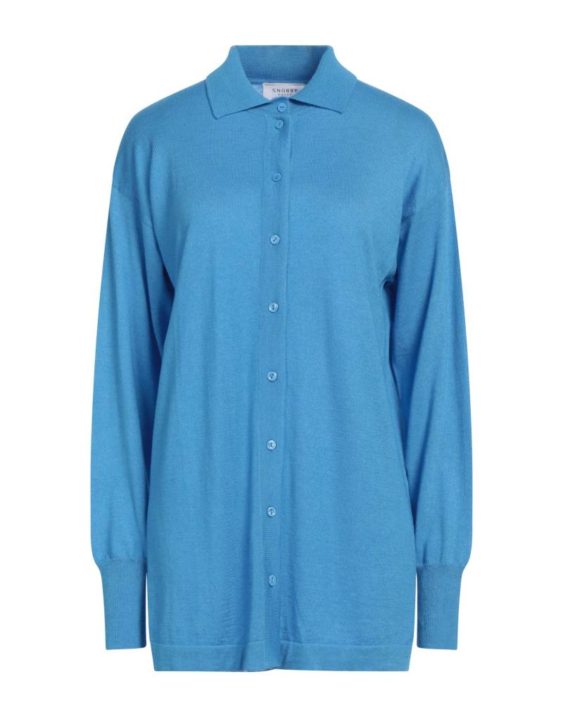 SNOBBY SHEEP Strickjacke Damen Azurblau von SNOBBY SHEEP