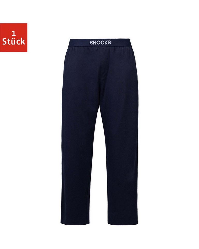SNOCKS Pyjama aus Bio-Baumwolle mit bequemer Passform von SNOCKS