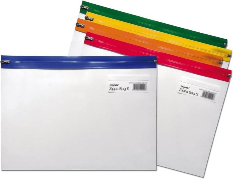 SNOPAKE Dokumententasche "Snopake Zippa Bag ""S"" in A 4 plus (370 x260 mm) sortiert 1 Stück" von SNOPAKE