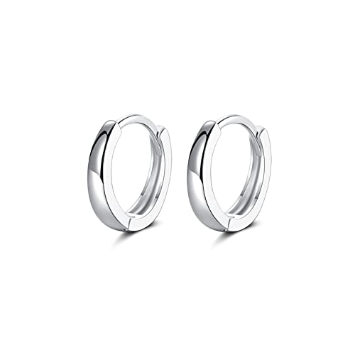 SNORSO 925 Sterling Silber Creolen Ohrringe für Damen, Hypoallergene Unisex 13mm Klein Schlafen Silber Creolen Ohrringe Geschenk zum Weihnachten SNORSO 925 Sterling Silber Creolen Ohrringe für Damen, Hypoallergene Unisex 13mm Klein Schlafen Silber Creolen Ohrringe Geschenk zum Weihnachten von SNORSO
