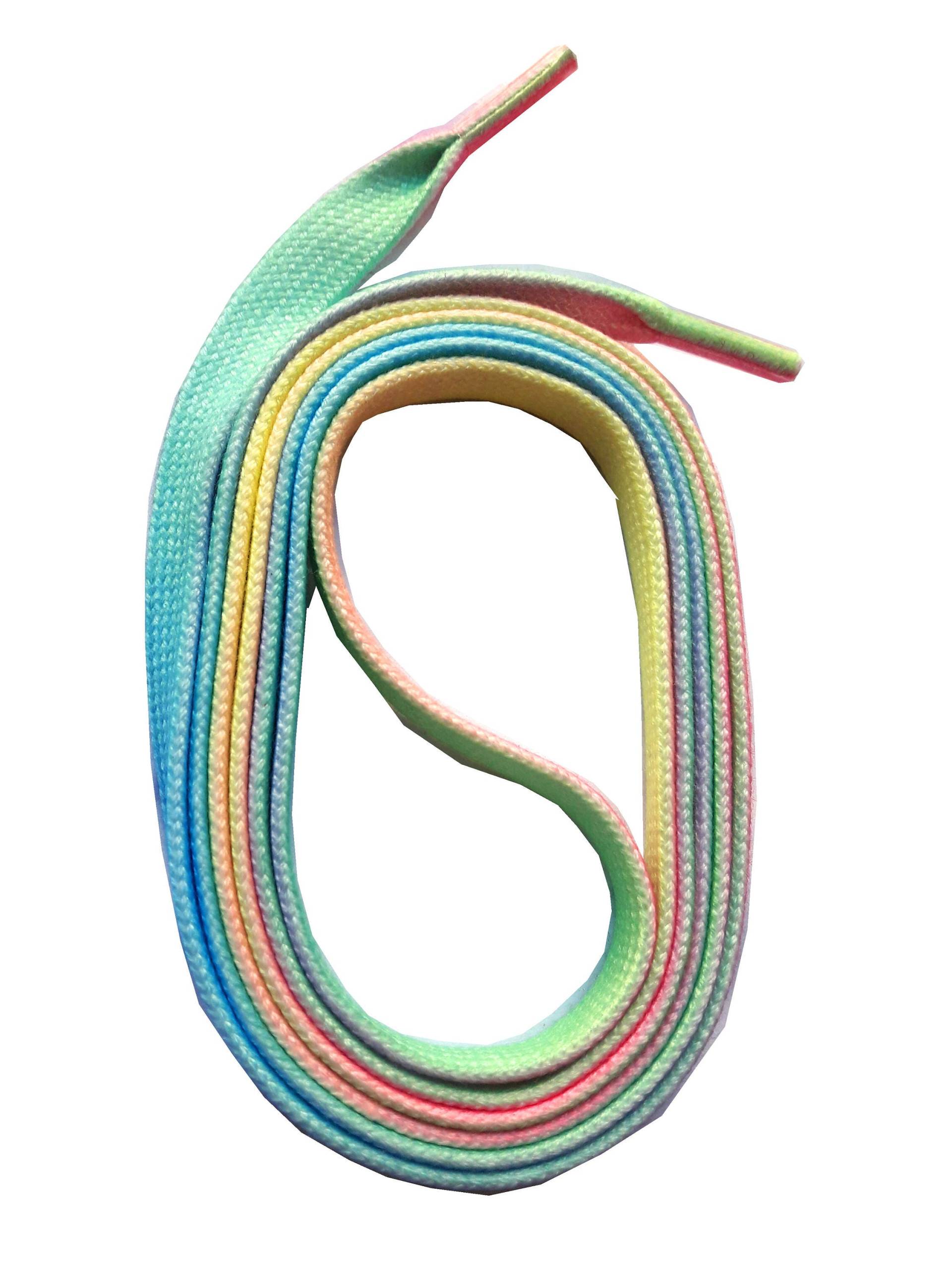 Snors - Schnürsenkel Bedruckte Flachsenkel Regenbogen 140cm, Ca. 10mm Snors - Schnürsenkel Bedruckte Flachsenkel Regenbogen 140cm, Ca. 10mm von SNORSshoefriends