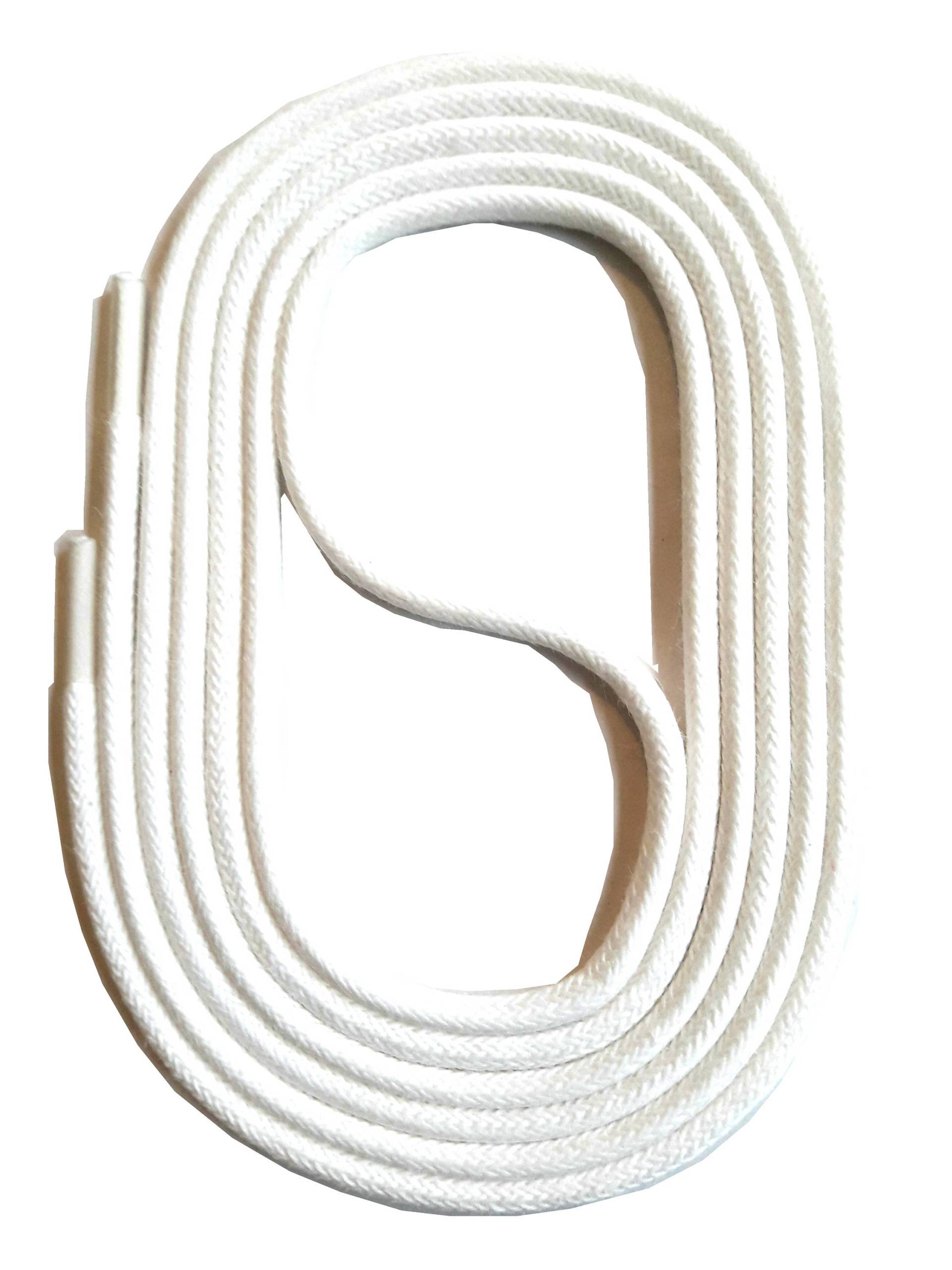 Snors - Schnürsenkel Gewachste Rundsenkel Weiß, 7 Längen, Ca. 2-3mm Snors - Schnürsenkel Gewachste Rundsenkel Weiß, 7 Längen, Ca. 2-3mm von SNORSshoefriends