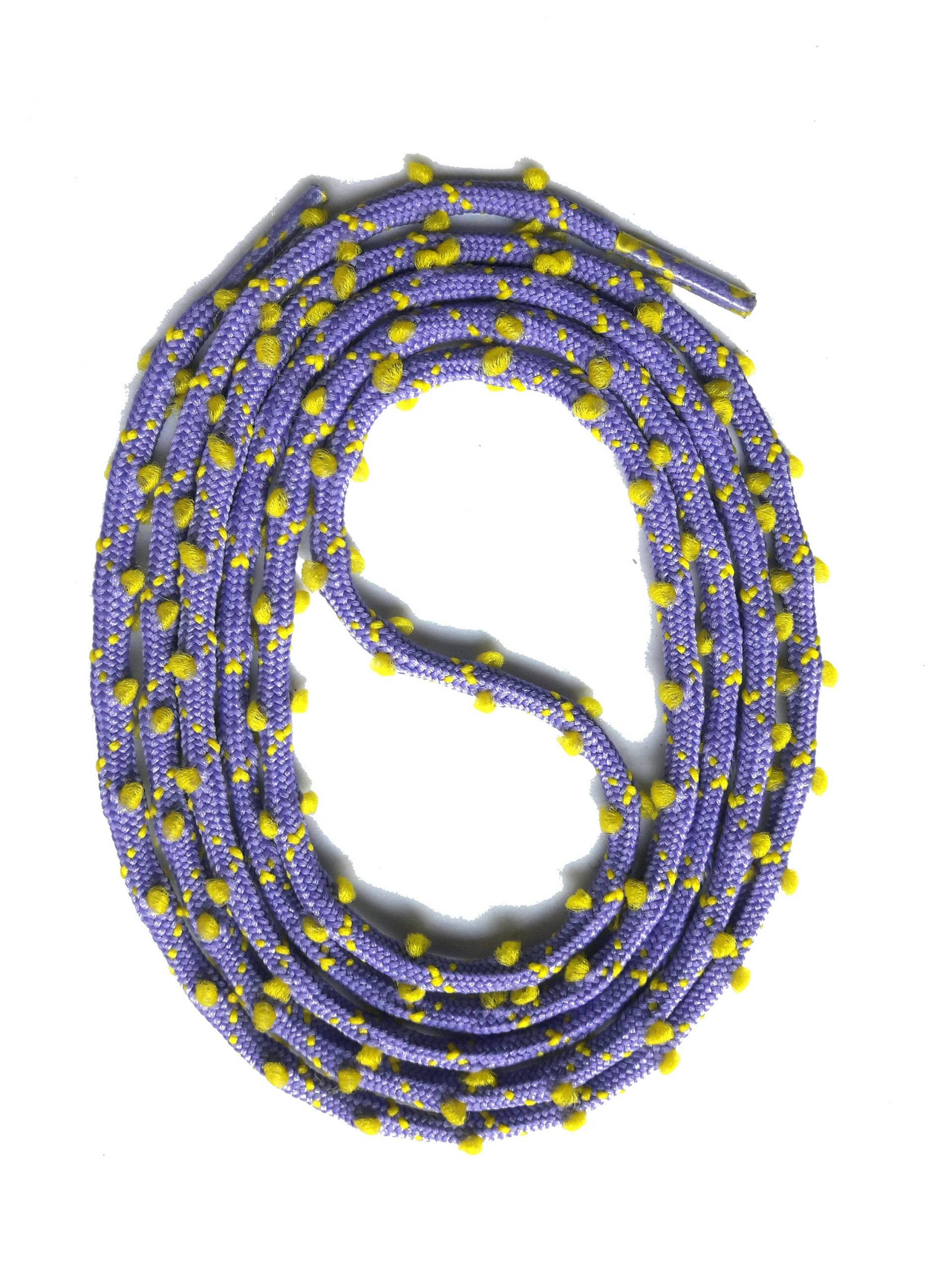 Snors - Schnürsenkel Rundsenkel Lila/Gelb 130cm, Ca. 3mm, Eingewebte Öhrchen Snors - Schnürsenkel Rundsenkel Lila/Gelb 130cm, Ca. 3mm, Eingewebte Öhrchen von SNORSshoefriends