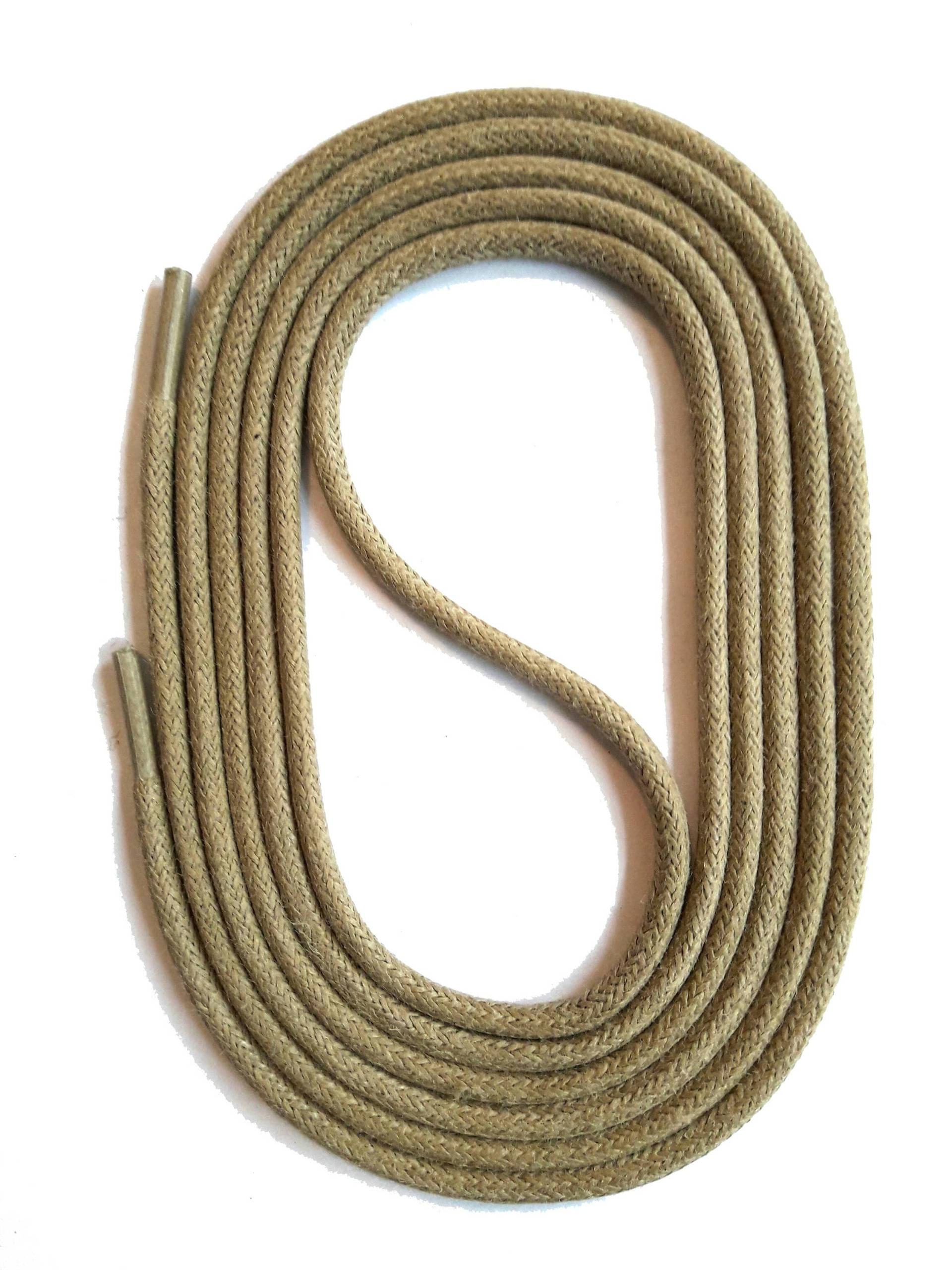 Snors - Schnürsenkel Rundsenkel Natur Sand, 3 Längen, Durchmesser Ca. 2-3mm Snors - Schnürsenkel Rundsenkel Natur Sand, 3 Längen, Durchmesser Ca. 2-3mm von SNORSshoefriends