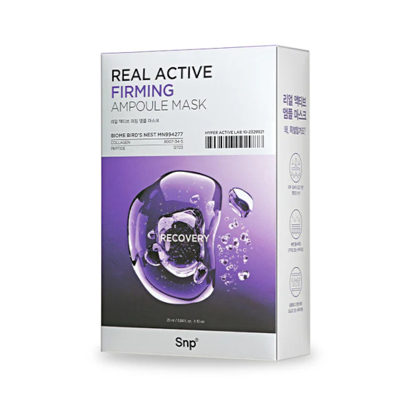 SNP - Real Active Firming Ampoule Mask - 10ea von SNP