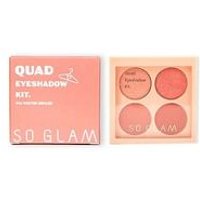 SO GLAM - Quad Eyeshadow Kit 104 Winter Brulee von SO GLAM