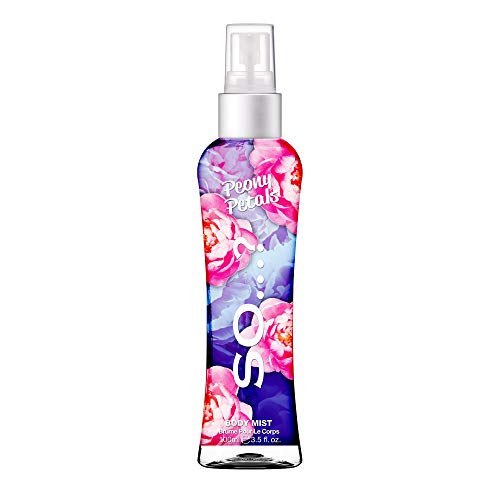 Body Mist By So…? Damen Peony Petals Duftendes Körpernebel, bodyspray für damen 100ml von SO…?