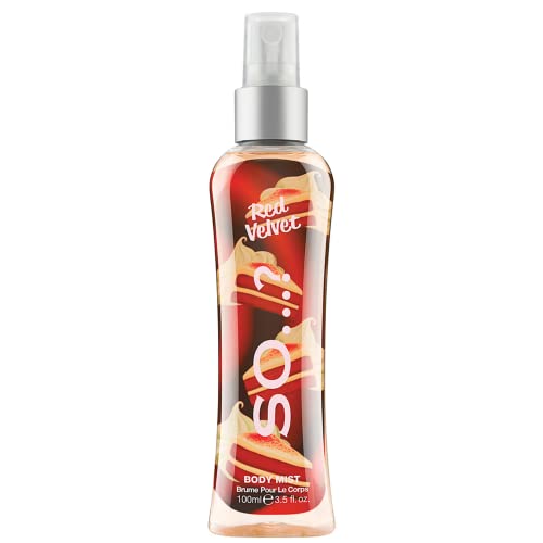 Body Mist By So…? Damen Red Velvet Duftendes Körpernebel, bodyspray für damen 100ml von SO…?