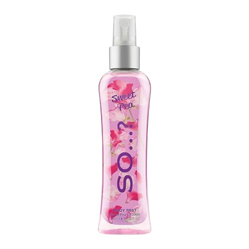 Body Mist By So…? Damen Sweet Pea Duftendes Körpernebel, bodyspray für damen 100ml von SO…?