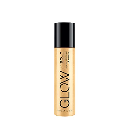 Glow By So…? Damen Glow Getter Parfum Fragrance Mist, Erhellend Schimmern Körperspray für Damen 140ml von So...?