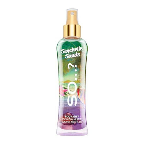 So…? Summer Escapes Seychelle Sands Duftendes Körpernebel, bodyspray für damen 200ml von SO…?