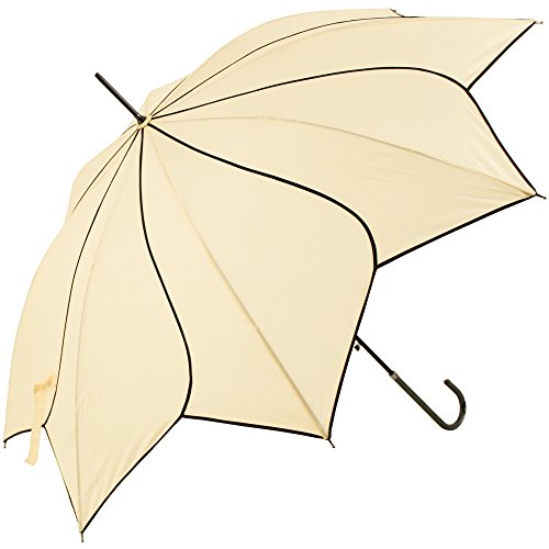 Beige Swirl Everyday Umbrella von SOAKE