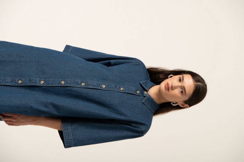 SOAKED IN LUXURY Jeanskleid Denimkleid SLDielle von SOAKED IN LUXURY