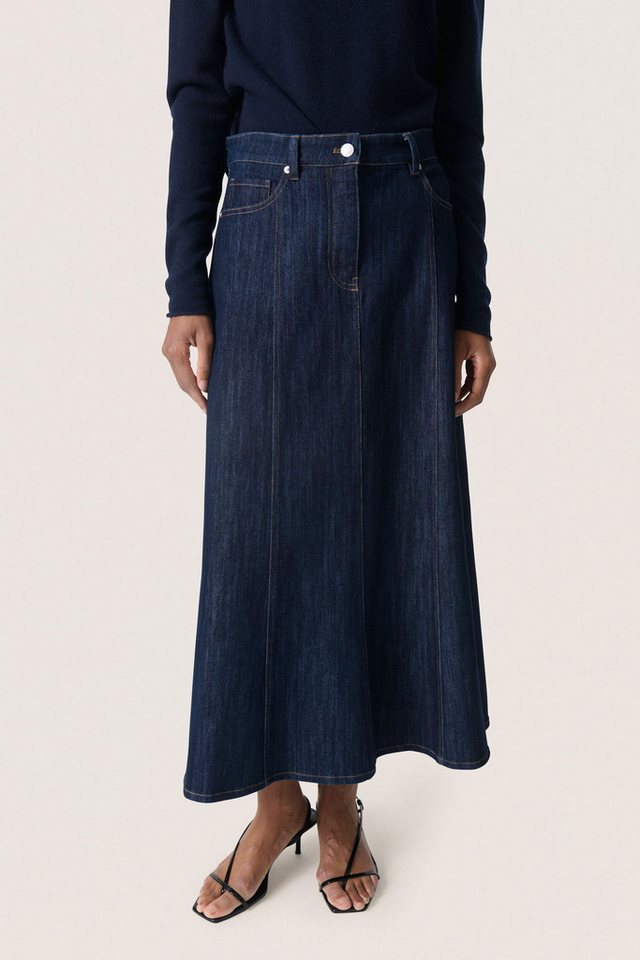 SOAKED IN LUXURY Jeansrock Denimrock SLNinnie von SOAKED IN LUXURY