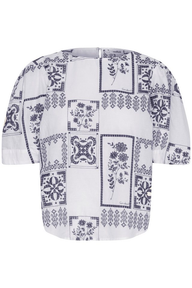 SOAKED IN LUXURY Kurzarmbluse Kurzarm-Bluse SLReesha von SOAKED IN LUXURY