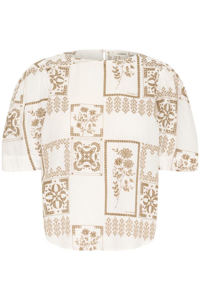 SOAKED IN LUXURY Kurzarmbluse Kurzarm-Bluse SLReesha von SOAKED IN LUXURY