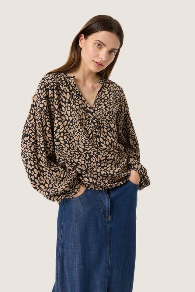 SOAKED IN LUXURY Langarmbluse Langarm-Bluse SLNaya von SOAKED IN LUXURY