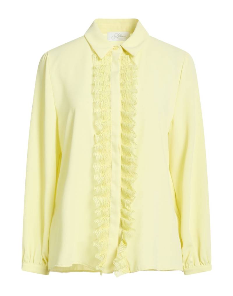 SOALLURE Hemd Damen Pastellgelb von SOALLURE