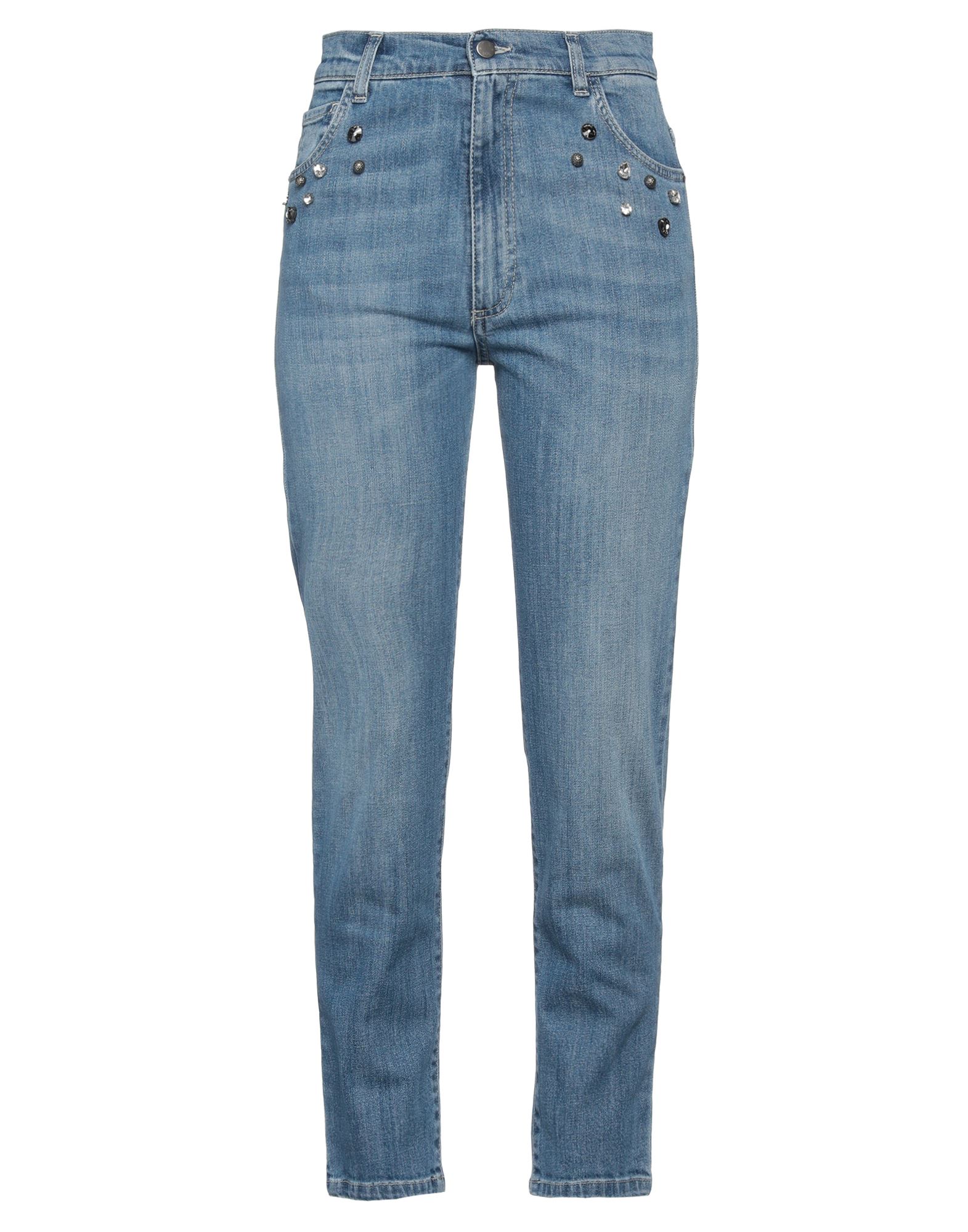 SOALLURE Jeanshose Damen Blau von SOALLURE