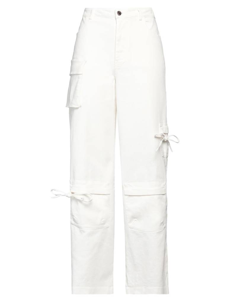 SOALLURE Jeanshose Damen Weiß von SOALLURE