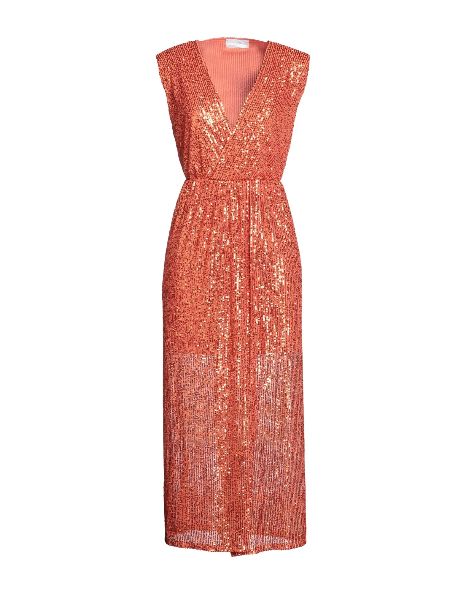 SOALLURE Maxi-kleid Damen Orange von SOALLURE