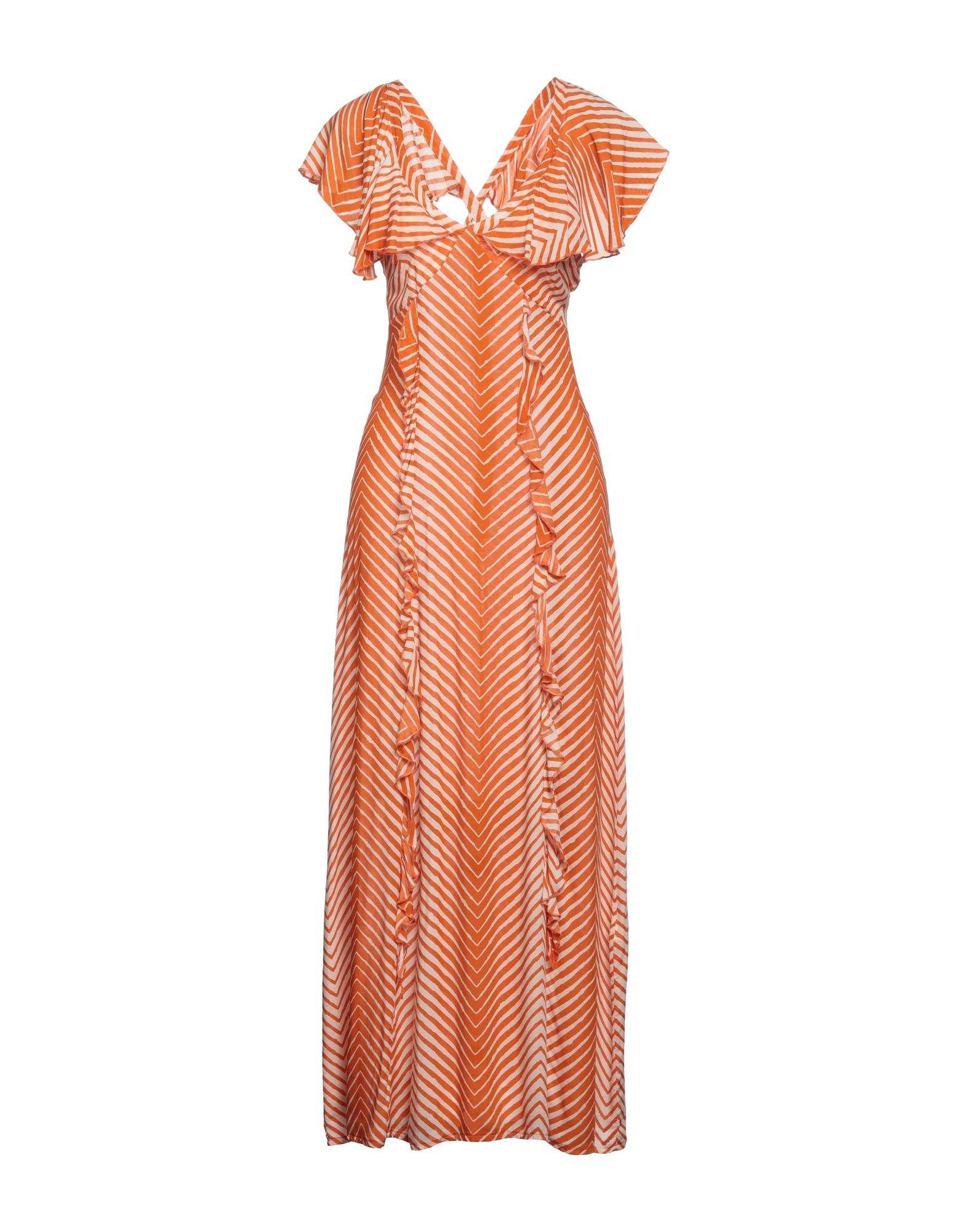 SOALLURE Maxi-kleid Damen Orange von SOALLURE