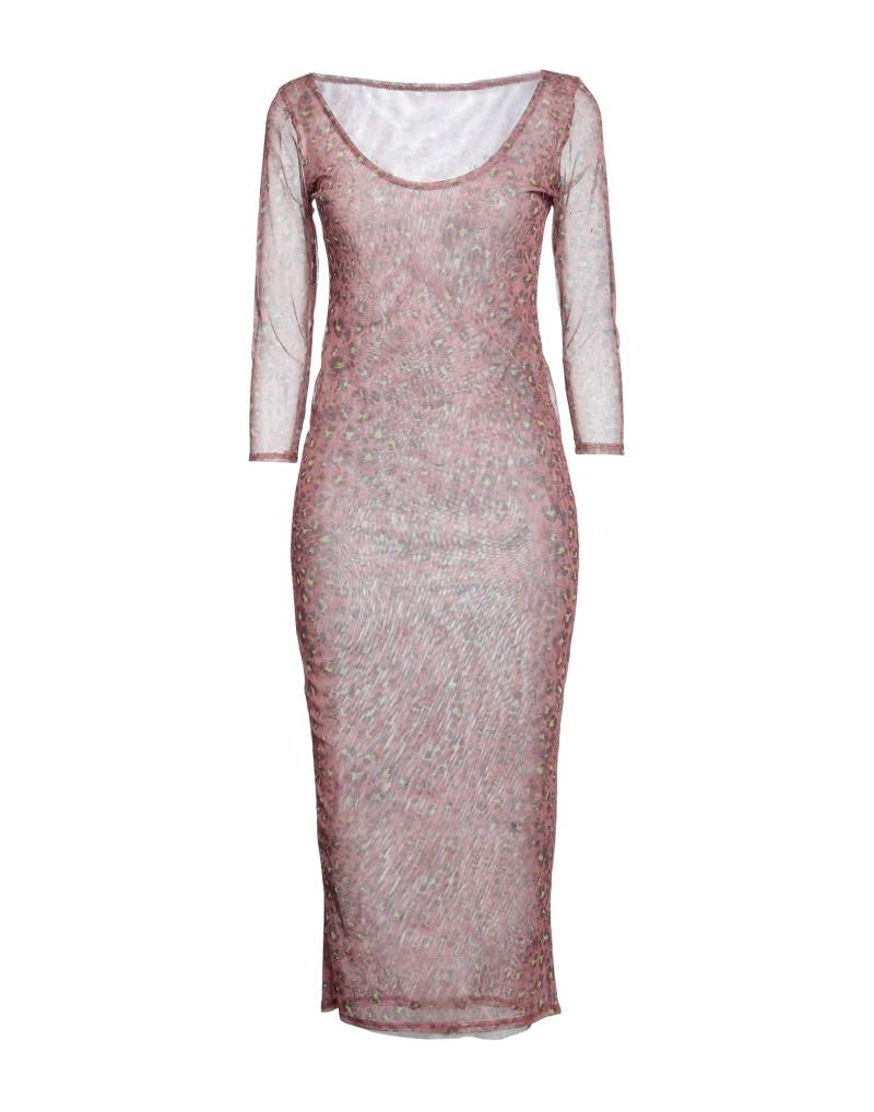 SOALLURE Midi-kleid Damen Hellbraun von SOALLURE