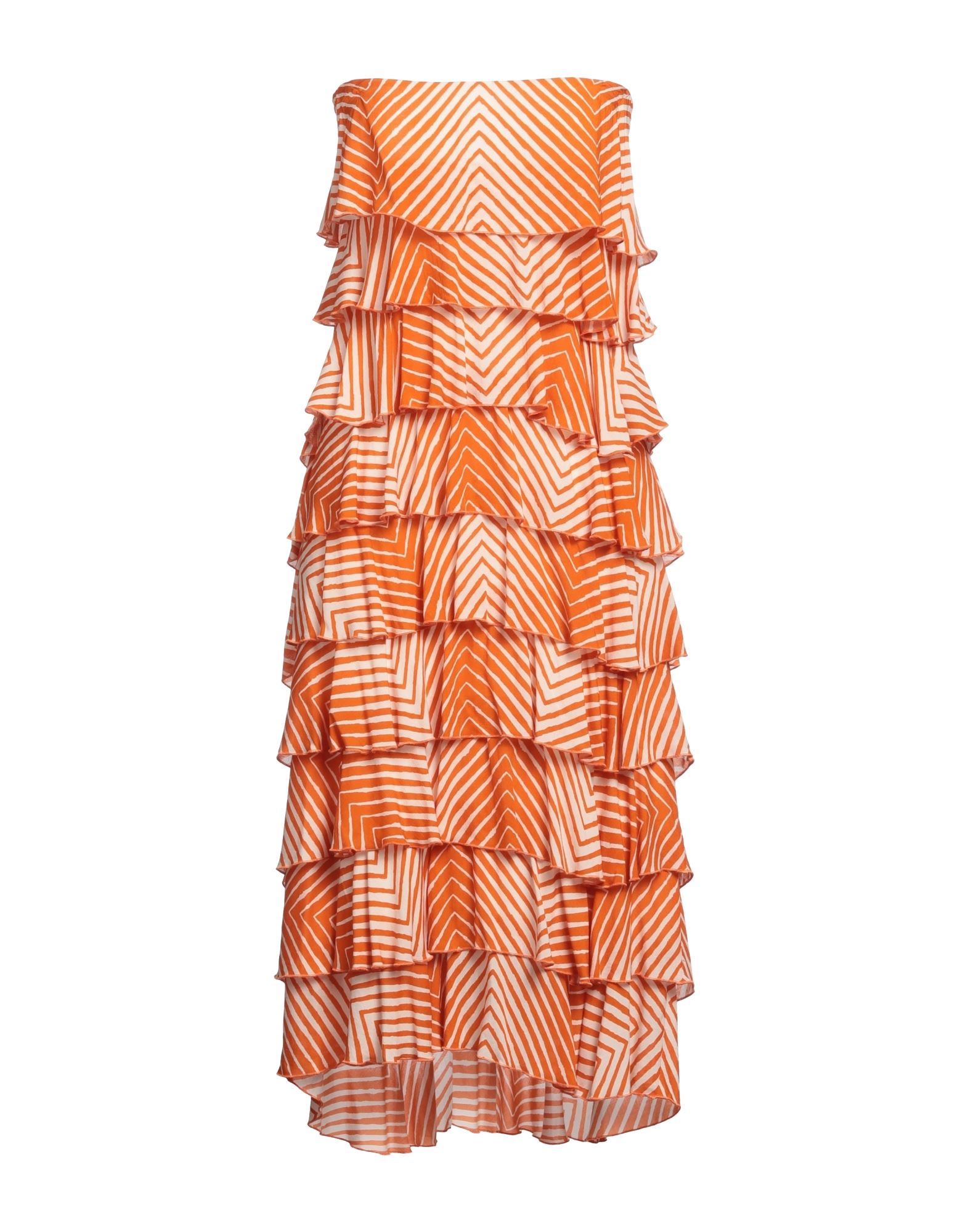SOALLURE Midi-kleid Damen Orange von SOALLURE