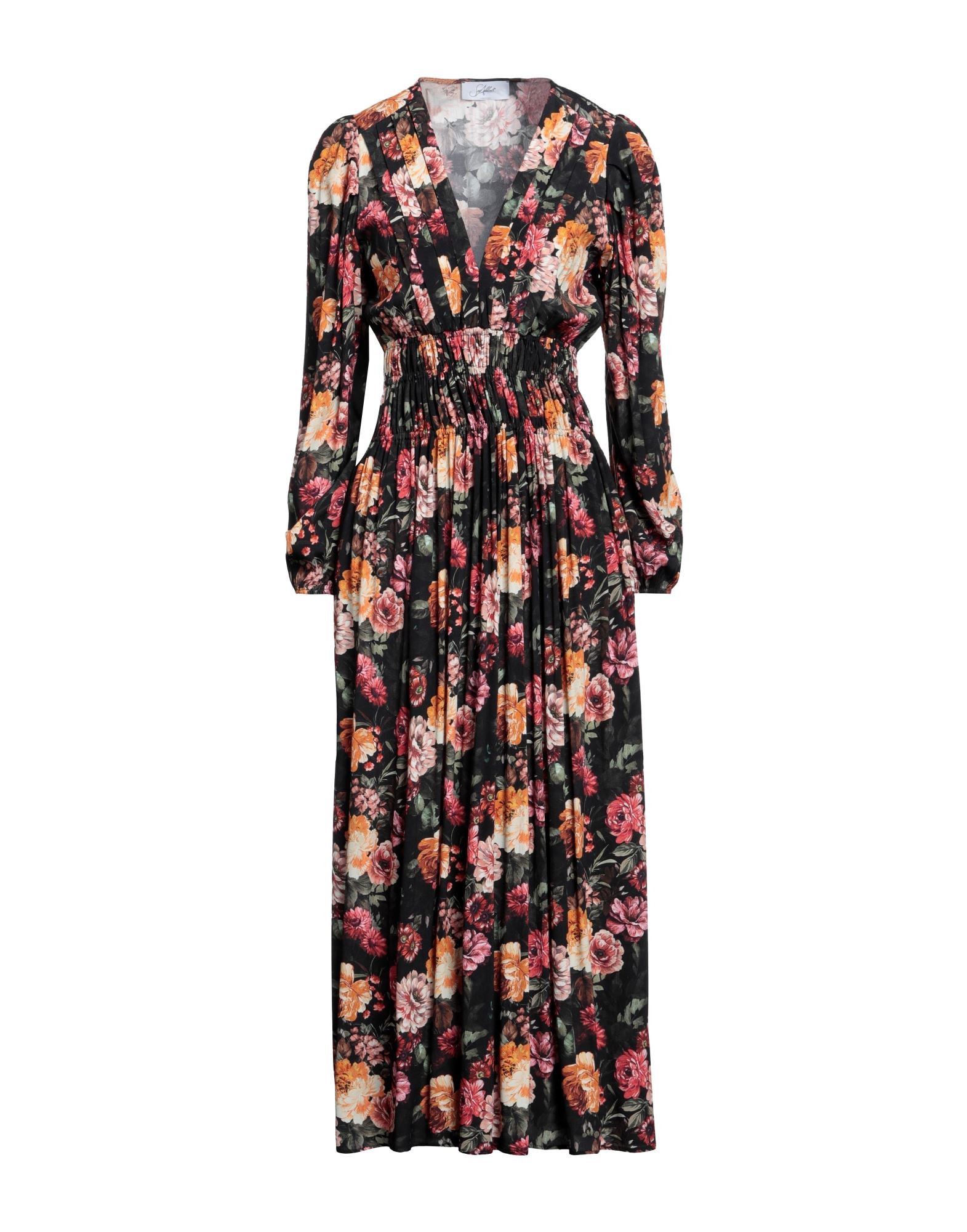 SOALLURE Midi-kleid Damen Schwarz von SOALLURE