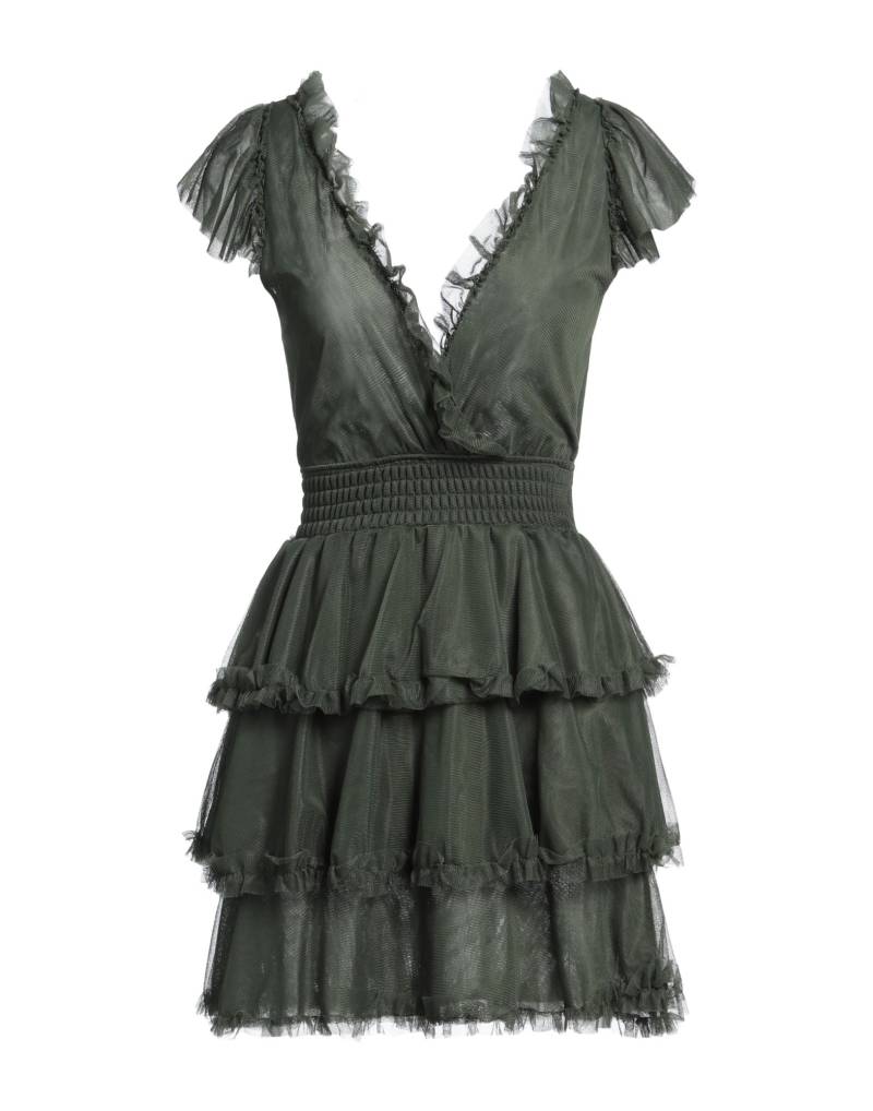 SOALLURE Mini-kleid Damen Militärgrün von SOALLURE