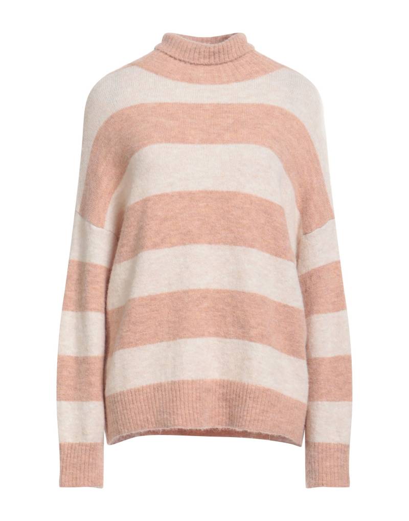 SOALLURE Rollkragenpullover Damen Hellrosa von SOALLURE