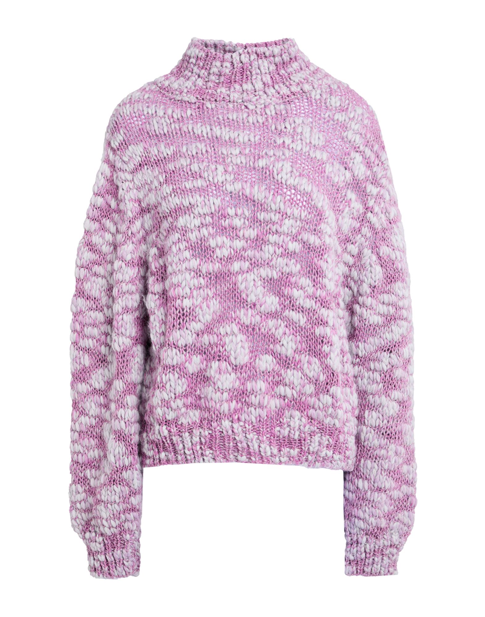 SOALLURE Rollkragenpullover Damen Malve SOALLURE Rollkragenpullover Damen Malve von SOALLURE