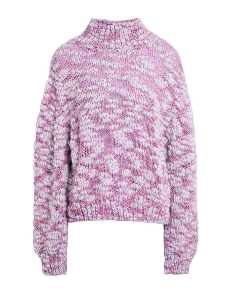 SOALLURE Rollkragenpullover Damen Malve von SOALLURE