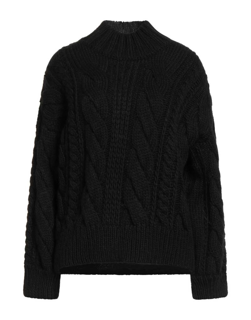 SOALLURE Rollkragenpullover Damen Schwarz von SOALLURE