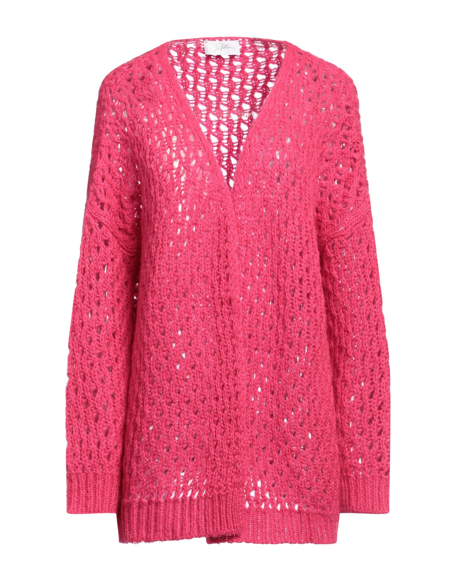 SOALLURE Strickjacke Damen Fuchsia von SOALLURE