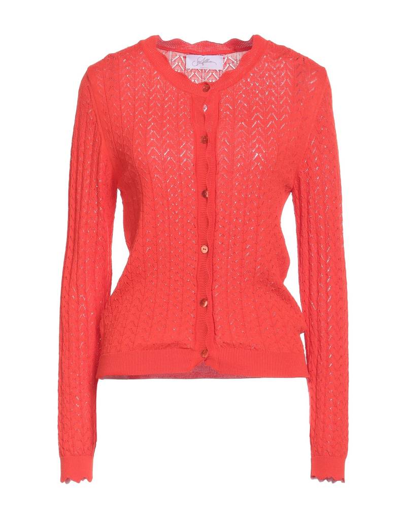 SOALLURE Strickjacke Damen Orange von SOALLURE