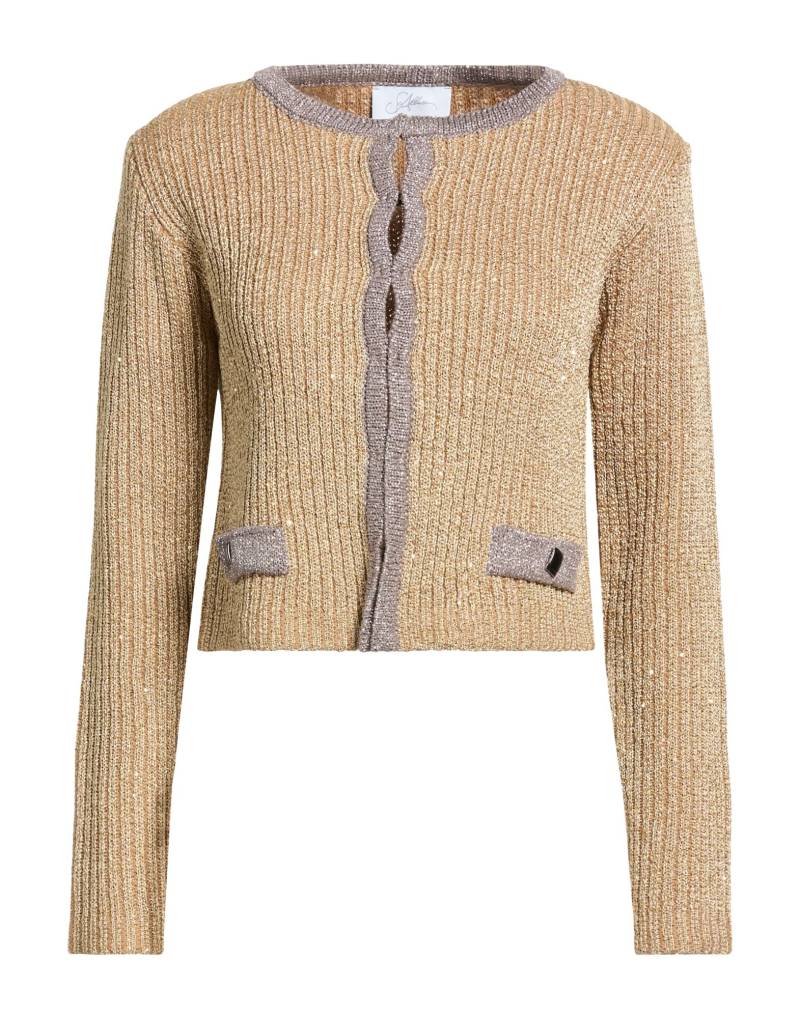 SOALLURE Strickjacke Damen Sand von SOALLURE