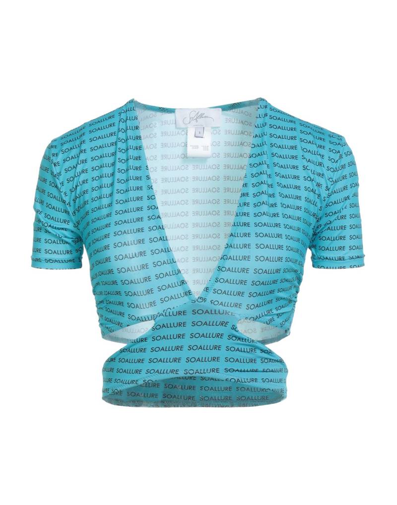 SOALLURE Top Damen Azurblau von SOALLURE