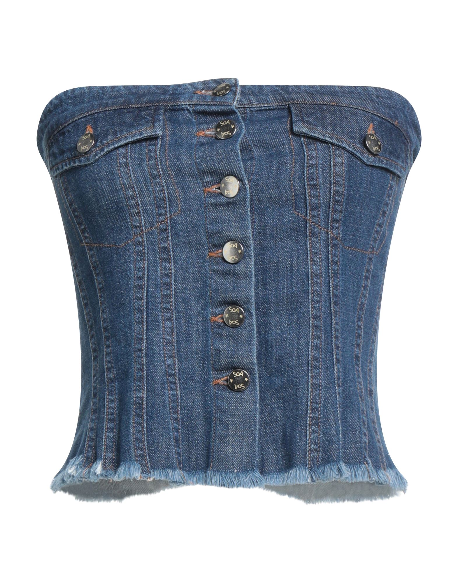 SOALLURE Top Damen Blau von SOALLURE