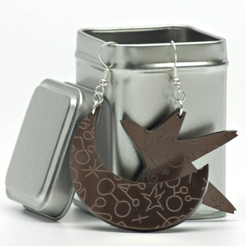 Dangle & Drop-Design/Acryl Ohrringe Made in Italy Sob Handgefertigte Hypoallergen von SOBweb